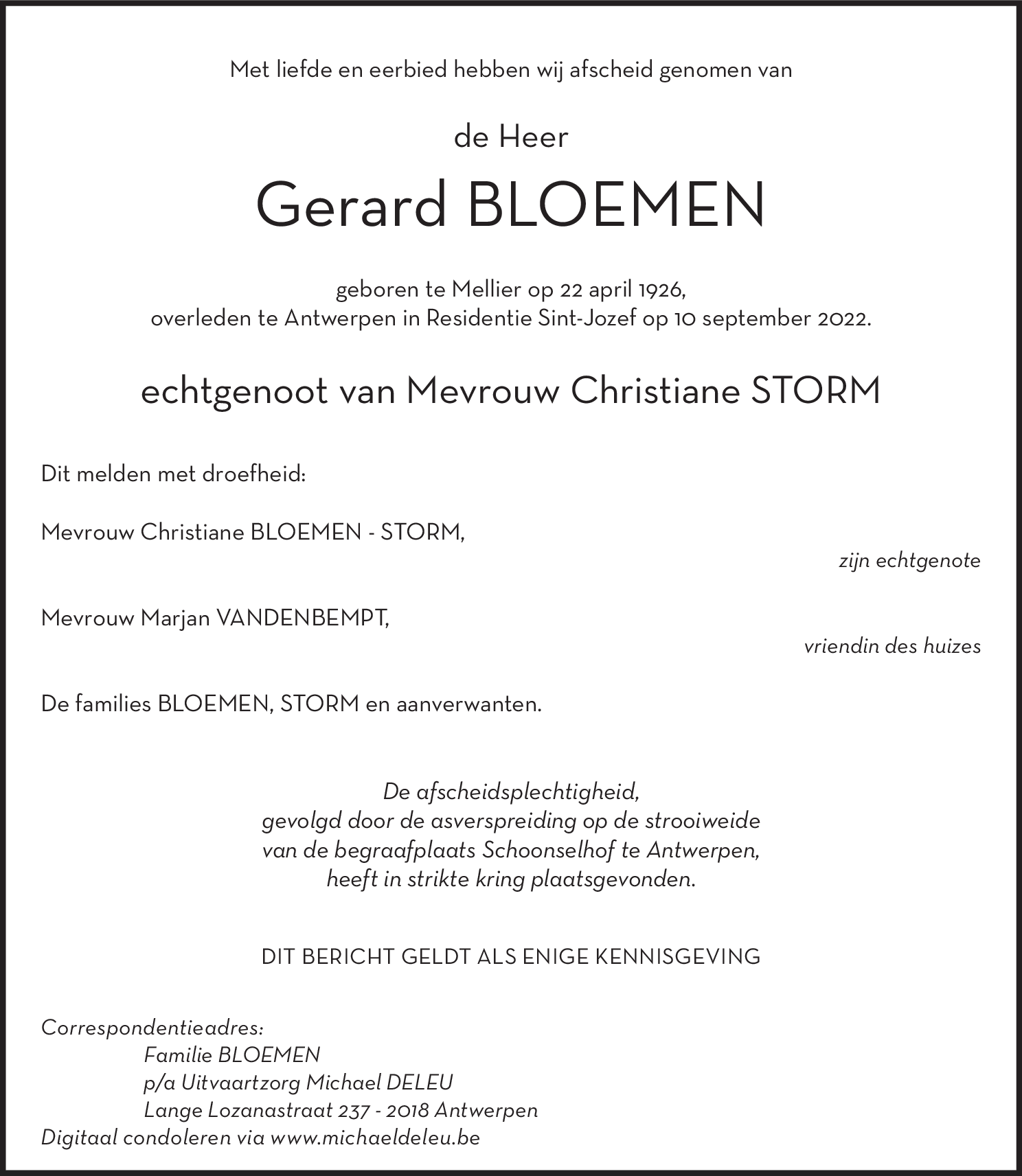 Gerard Bloemen