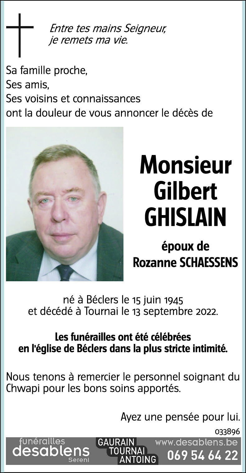 Gilbert GHISLAIN