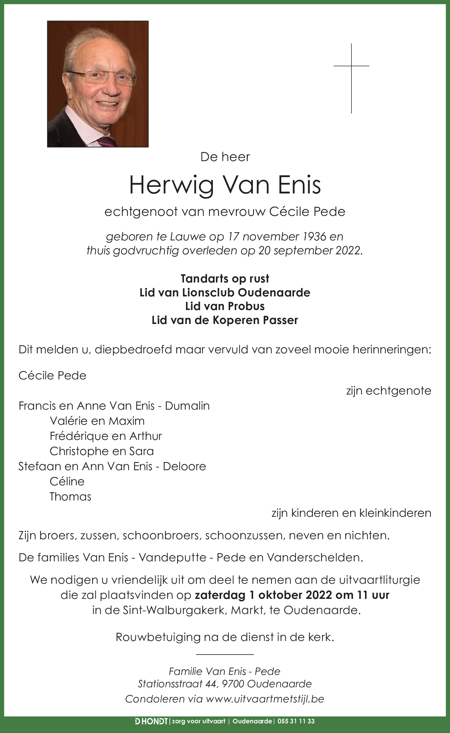 Herwig Van Enis