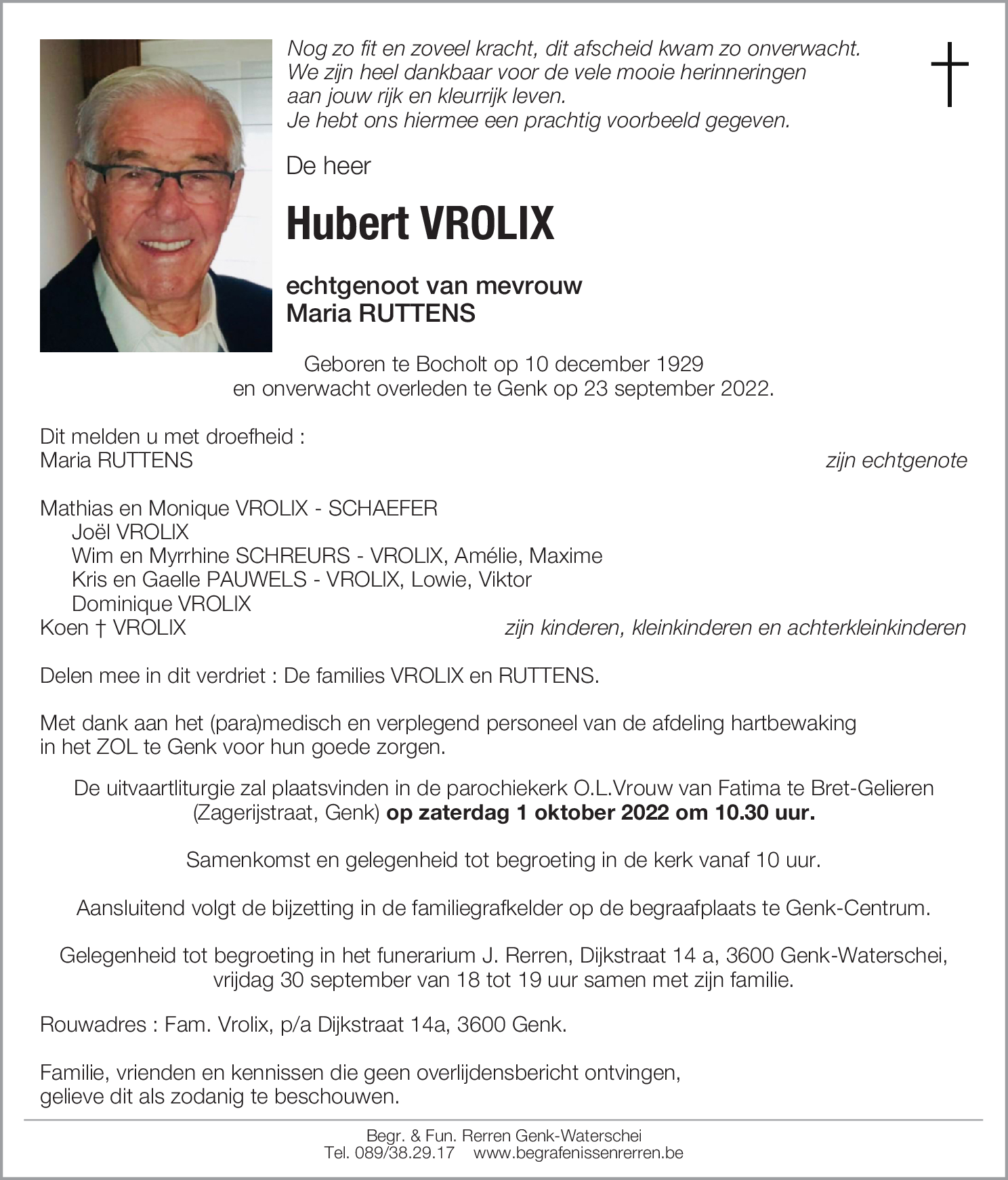 Hubert VROLIX