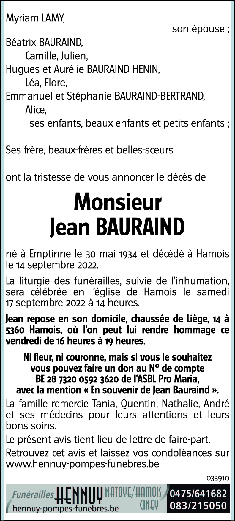 Jean BAURAIND