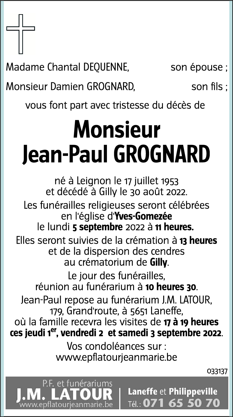 Jean-Paul GROGNARD