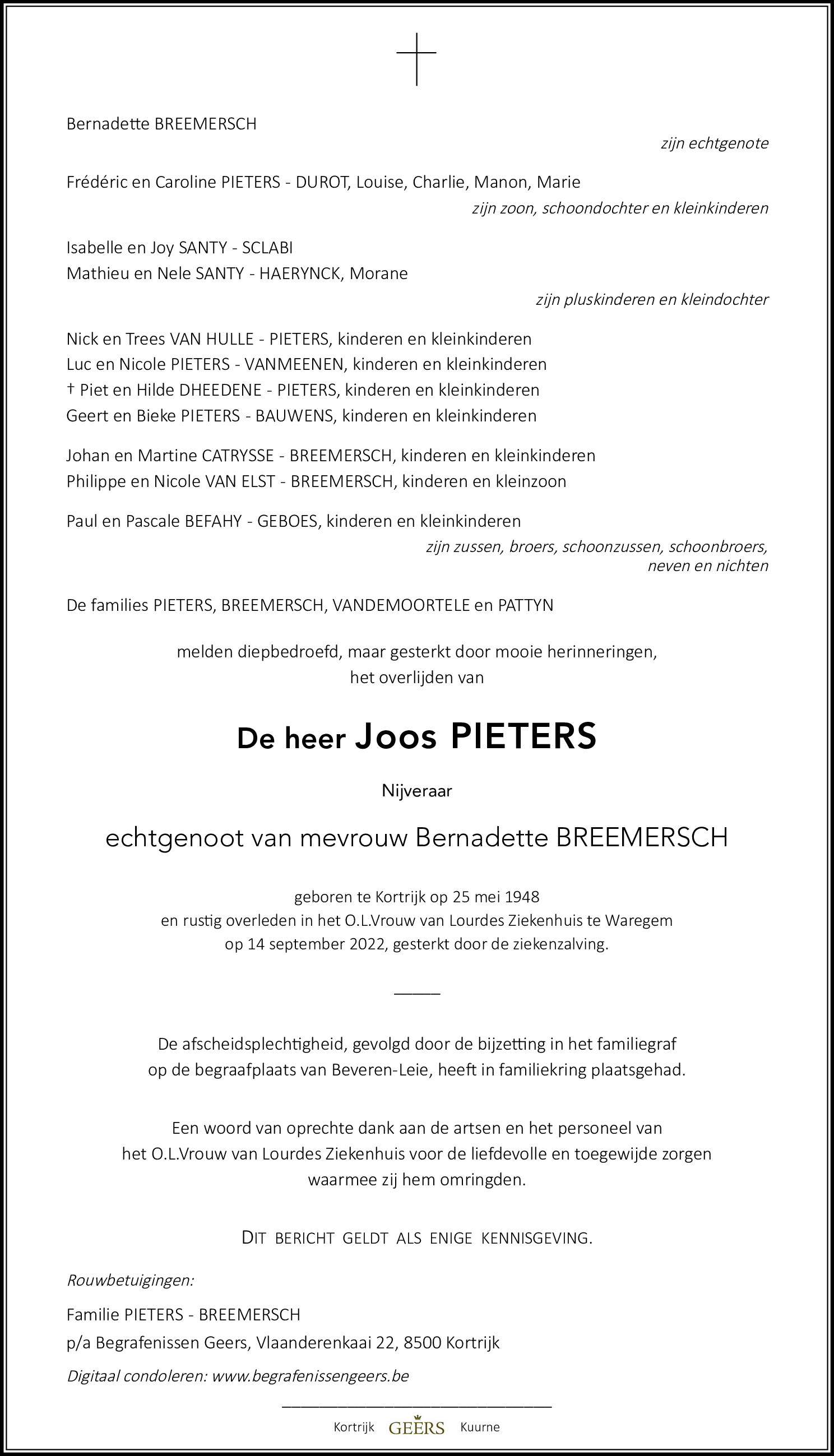 Joos Pieters