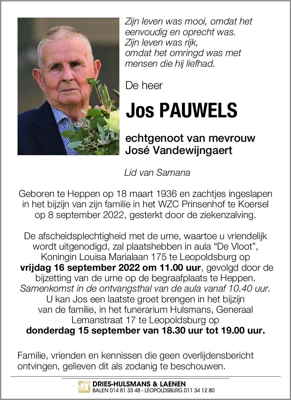 Jos Pauwels