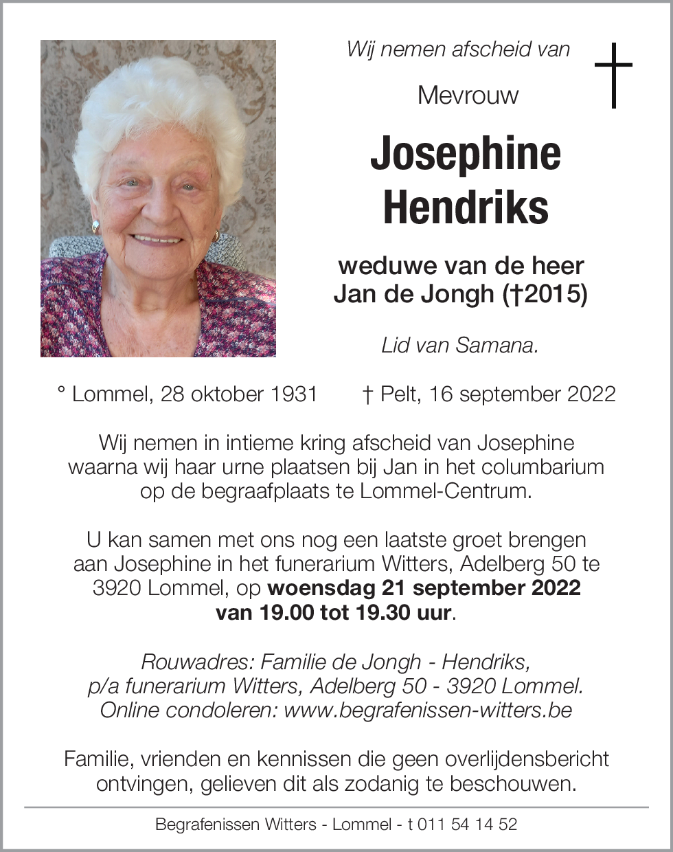 Josephine Hendriks