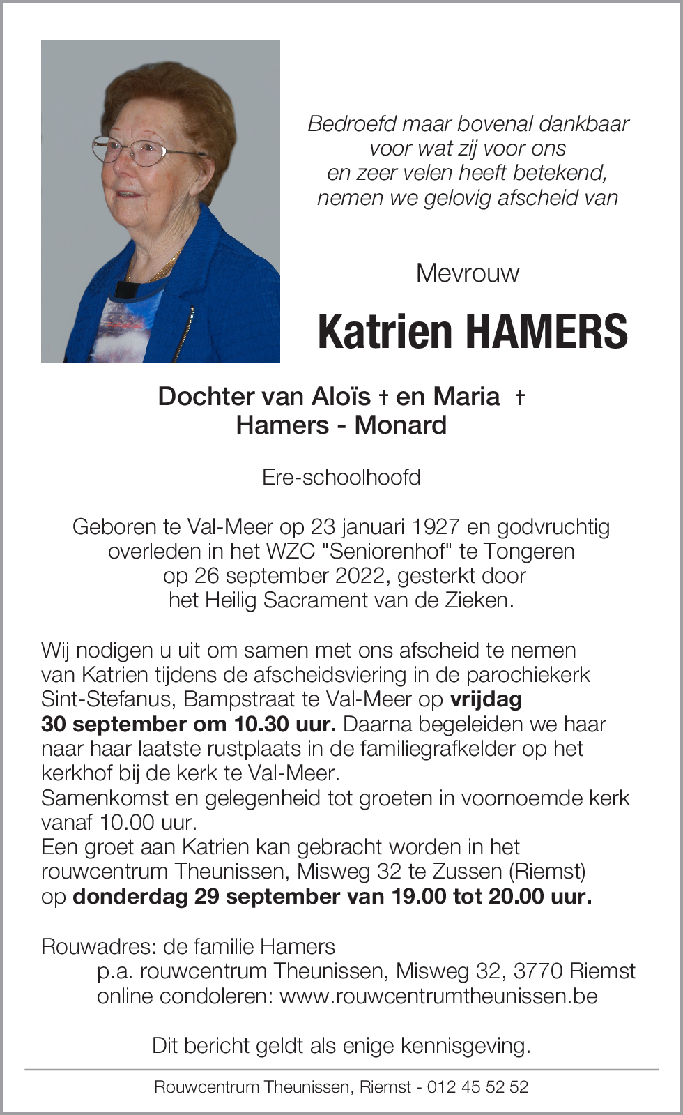 Katrien Hamers
