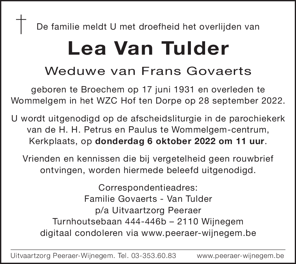 Lea Van Tulder