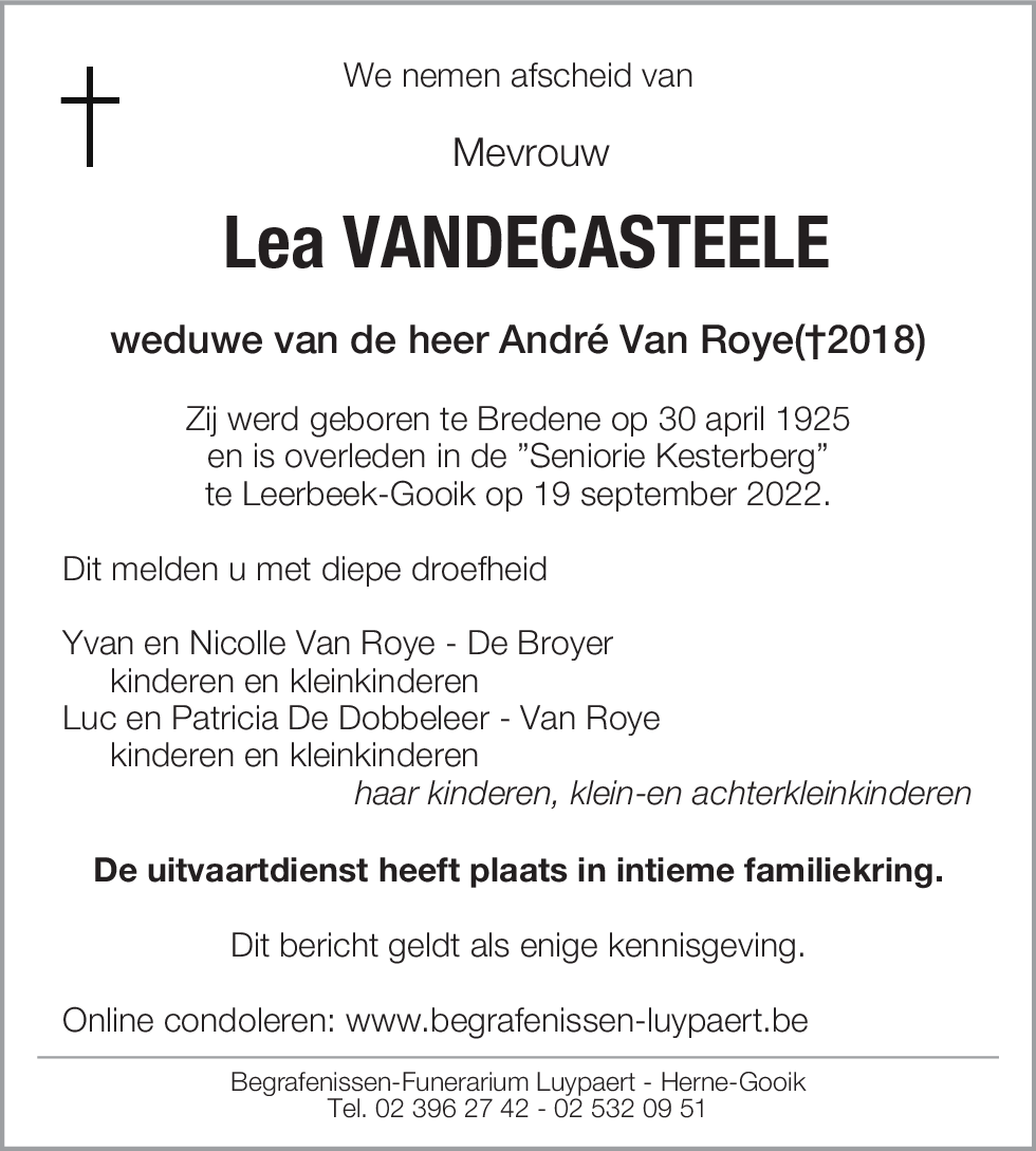 Lea Vandecasteele