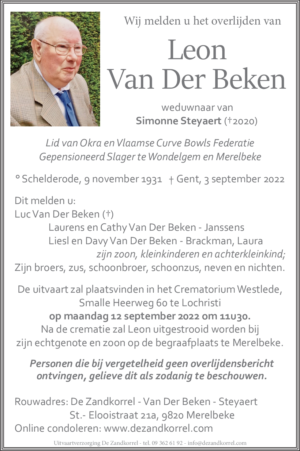 Leon Van Der Beken