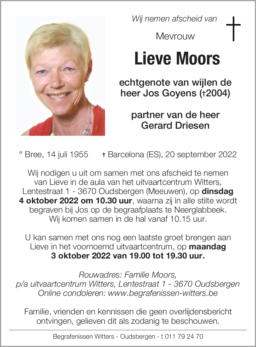 Lieve Moors