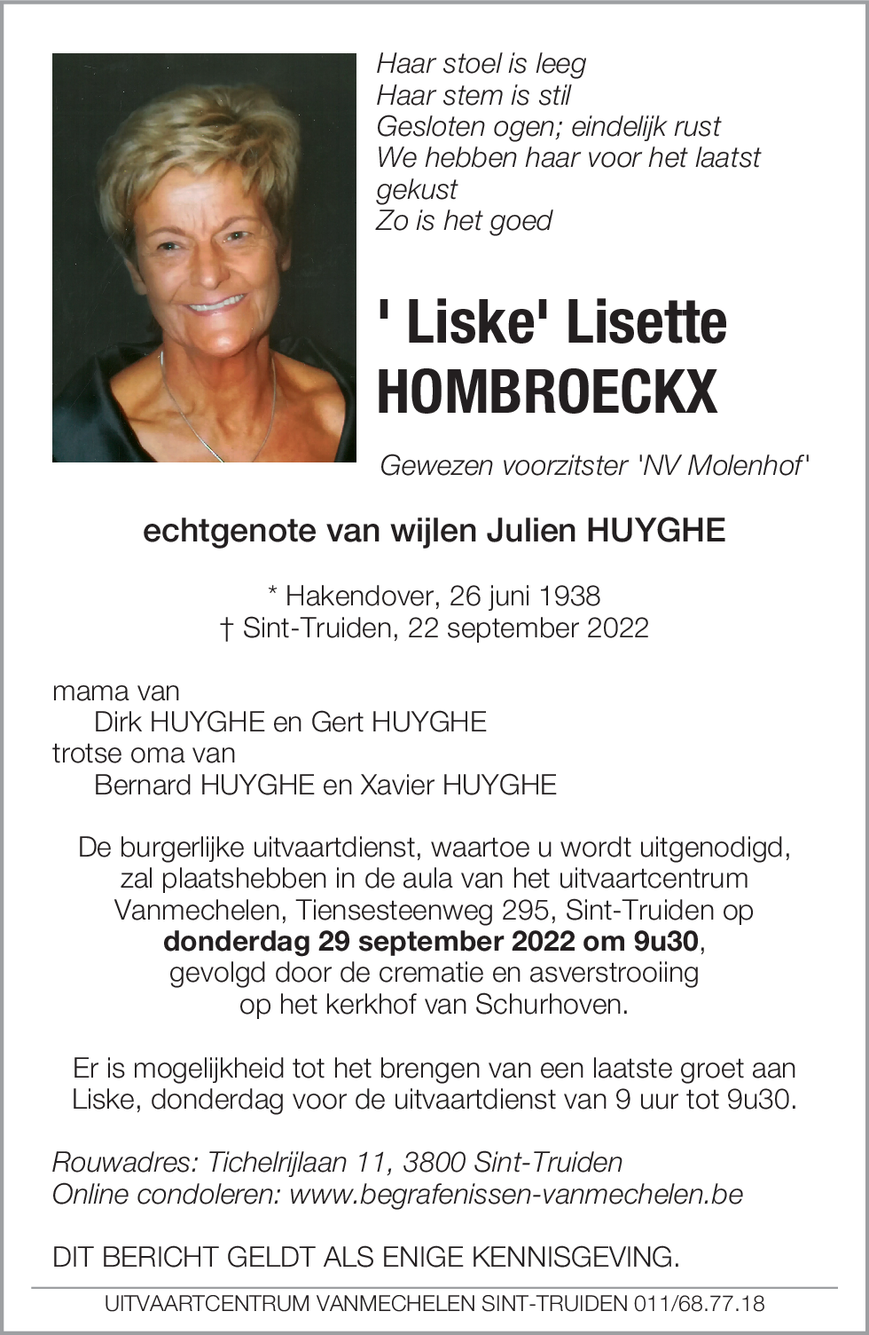Lisette Hombroeckx