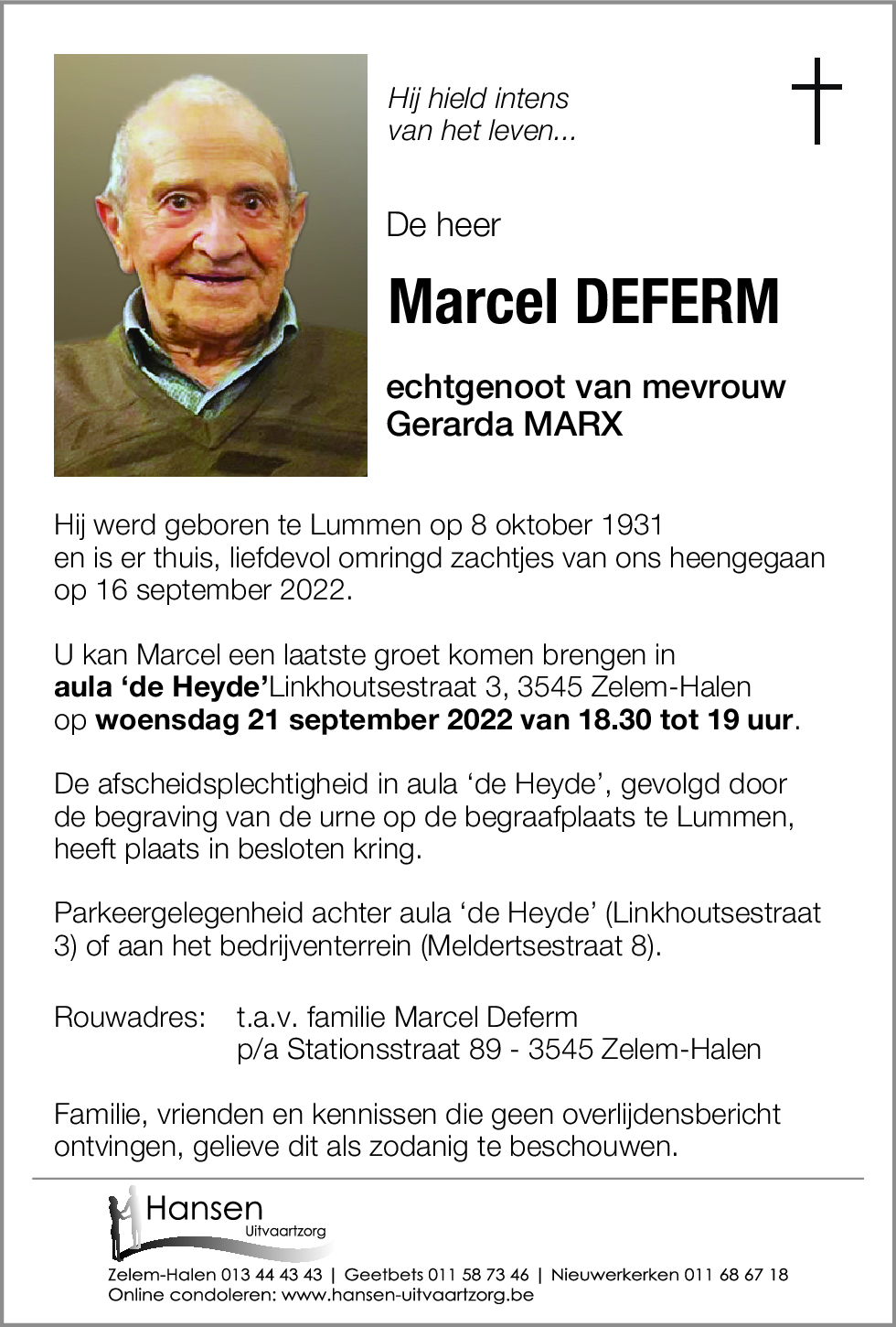 Marcel DEFERM