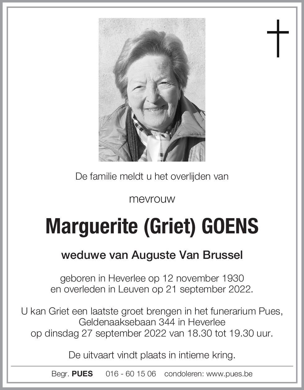 Marguerite Goens