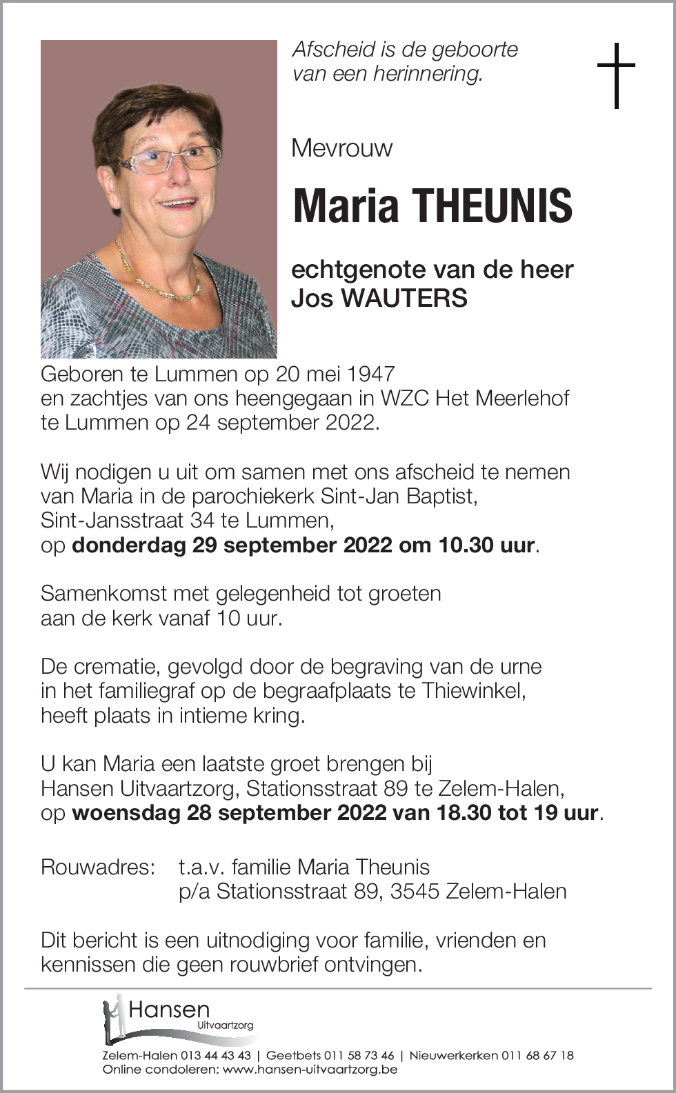 Maria THEUNIS