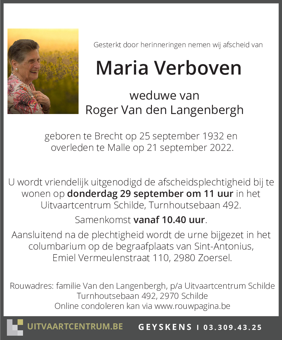 Maria Verboven