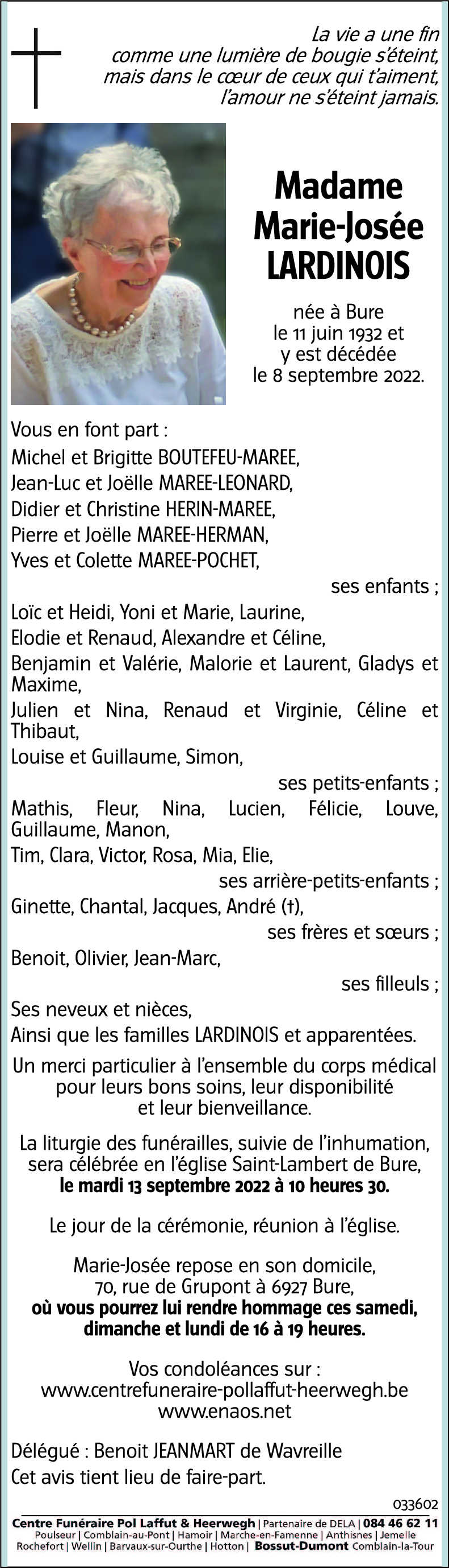 Marie-Josée LARDINOIS