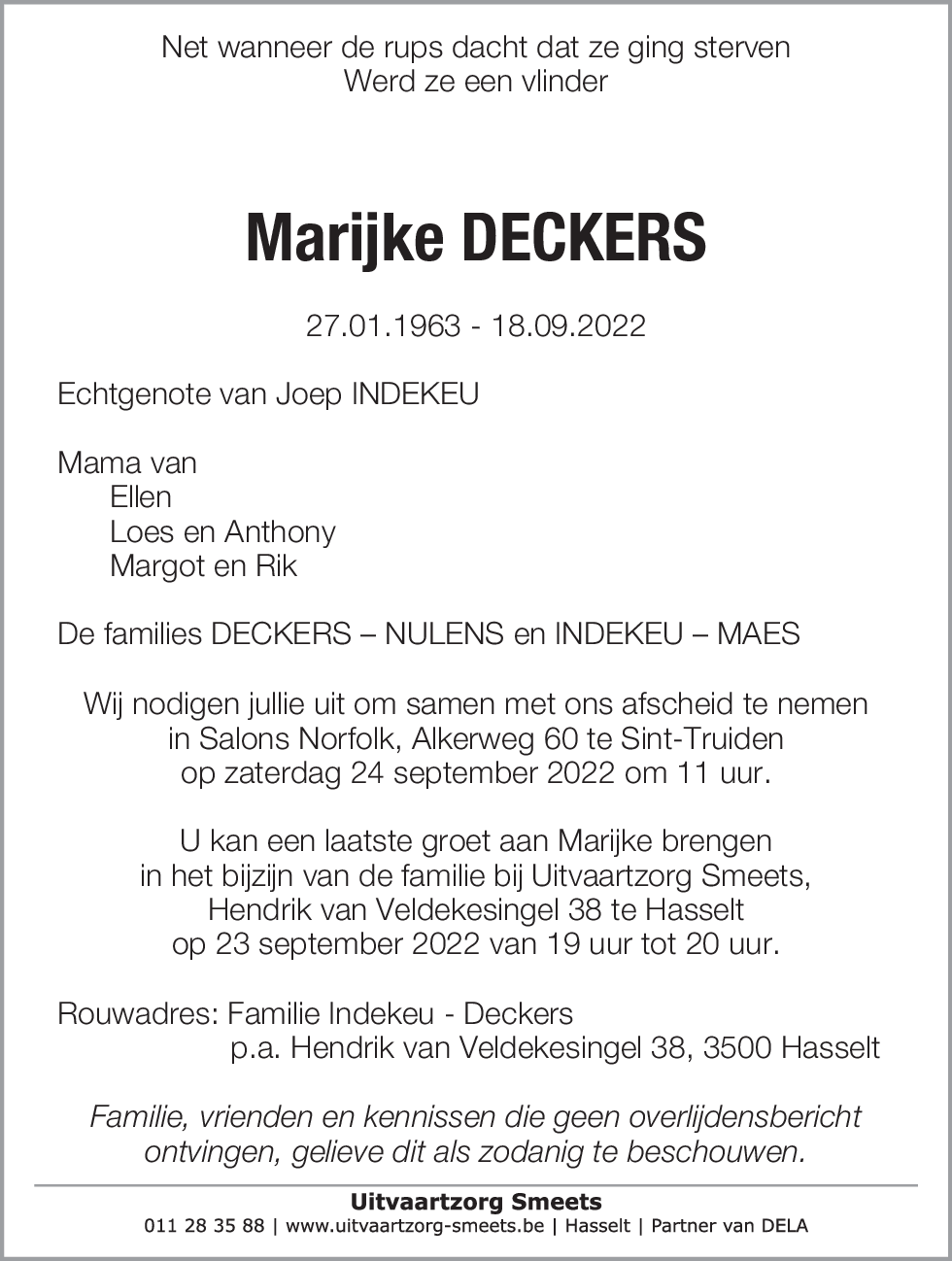 Marijke Deckers