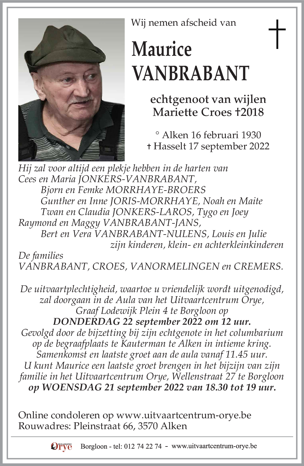 Maurice Vanbrabant