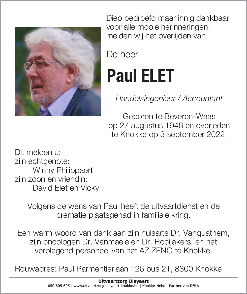 Paul Elet