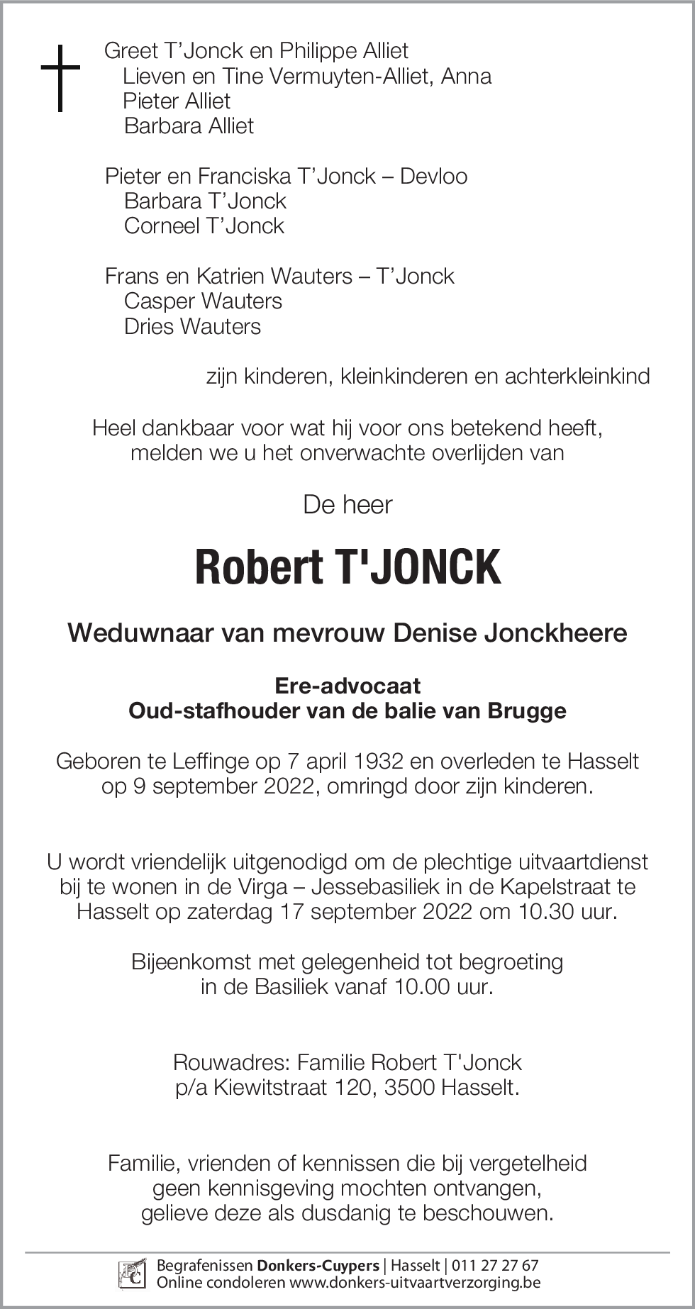 Robert T'Jonck
