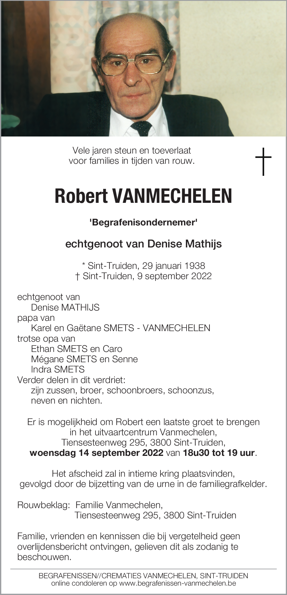 Robert VANMECHELEN