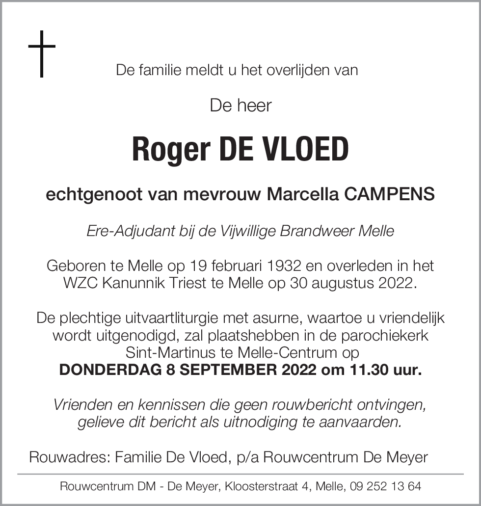 Roger De Vloed