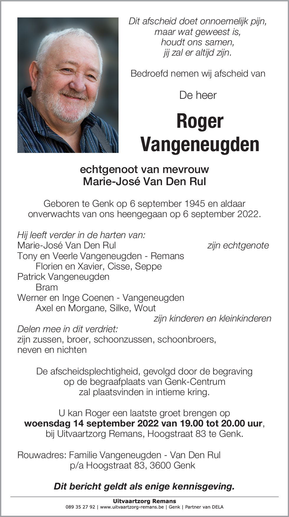 Roger Vangeneugden