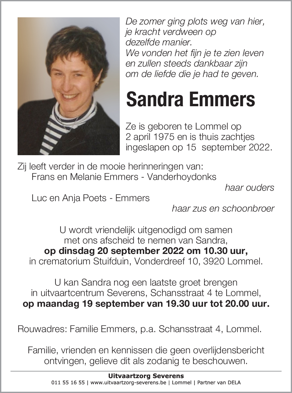Sandra Emmers