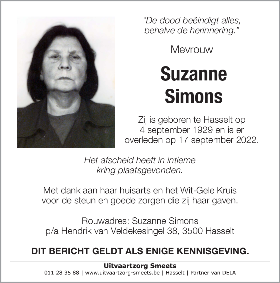 Suzanne Simons