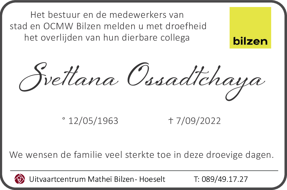 Svetlana Ossadtchaya