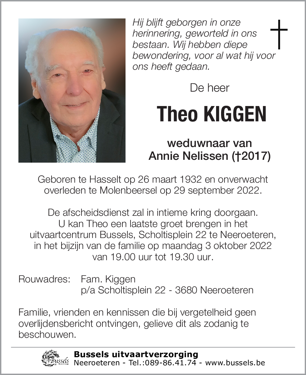 Theo KIGGEN