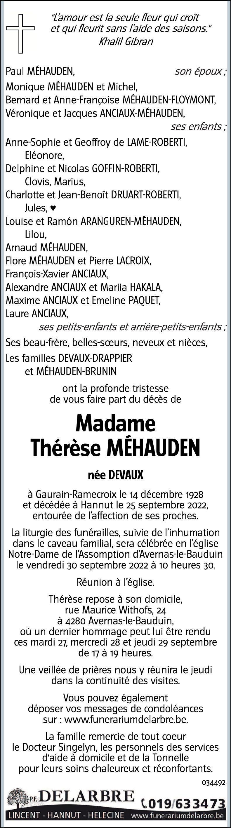 Thérèse MÉHAUDEN