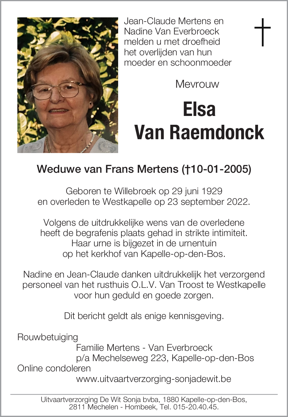 Van Raemdonck Elsa