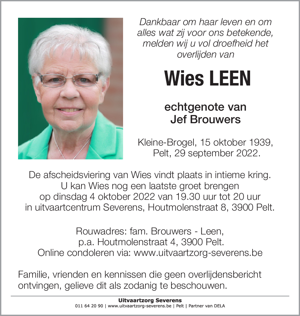 Wies Leen