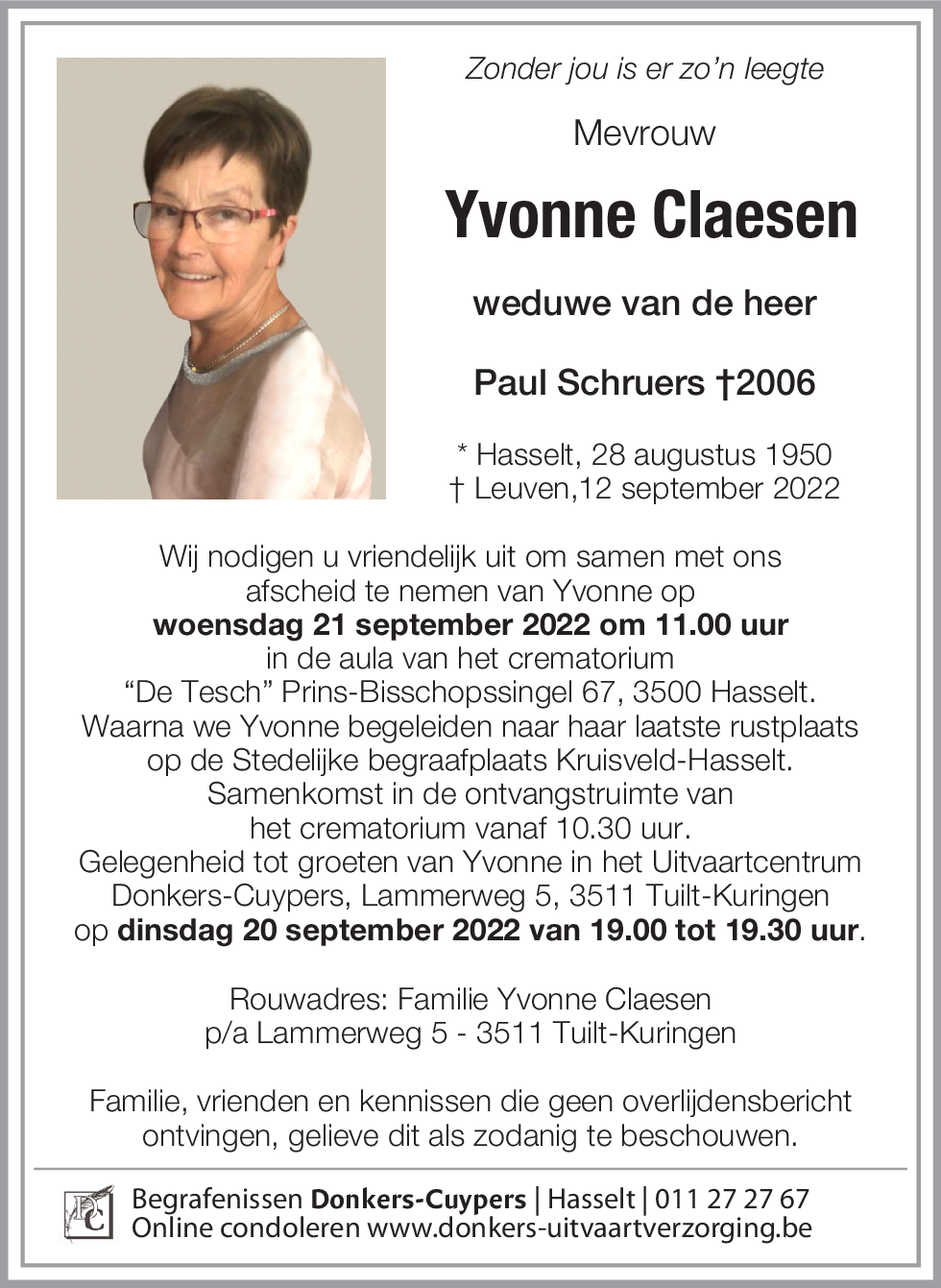 Yvonne Claesen