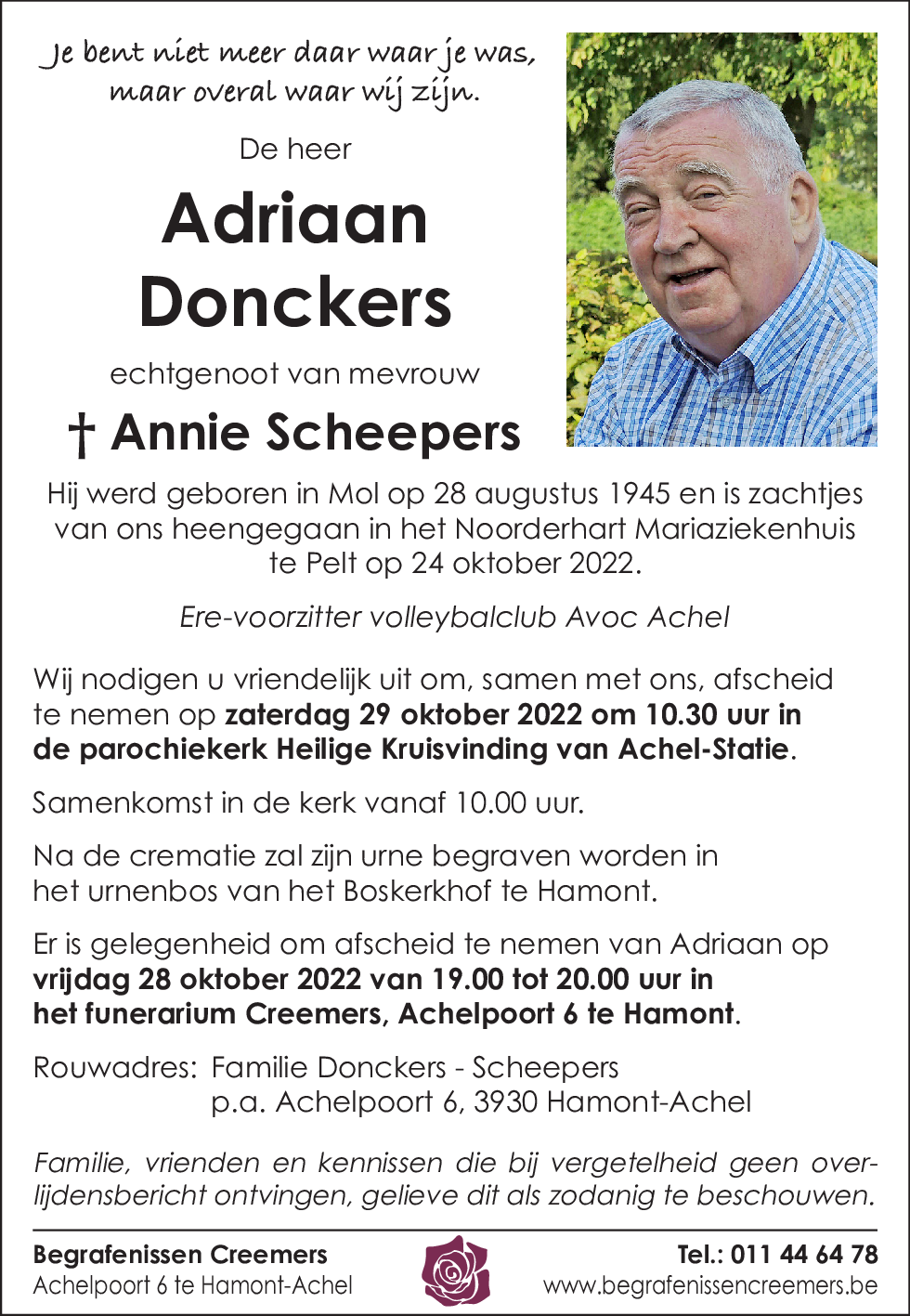 Adriaan Donckers