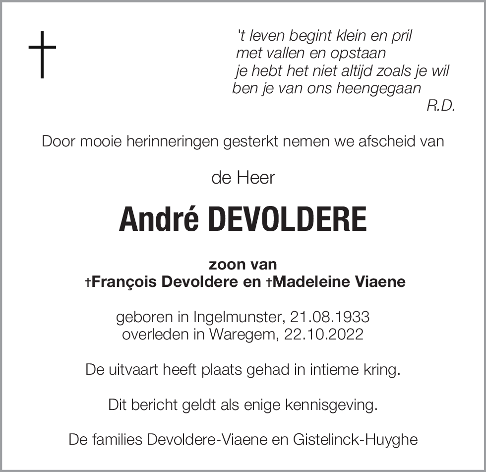 André Devoldere