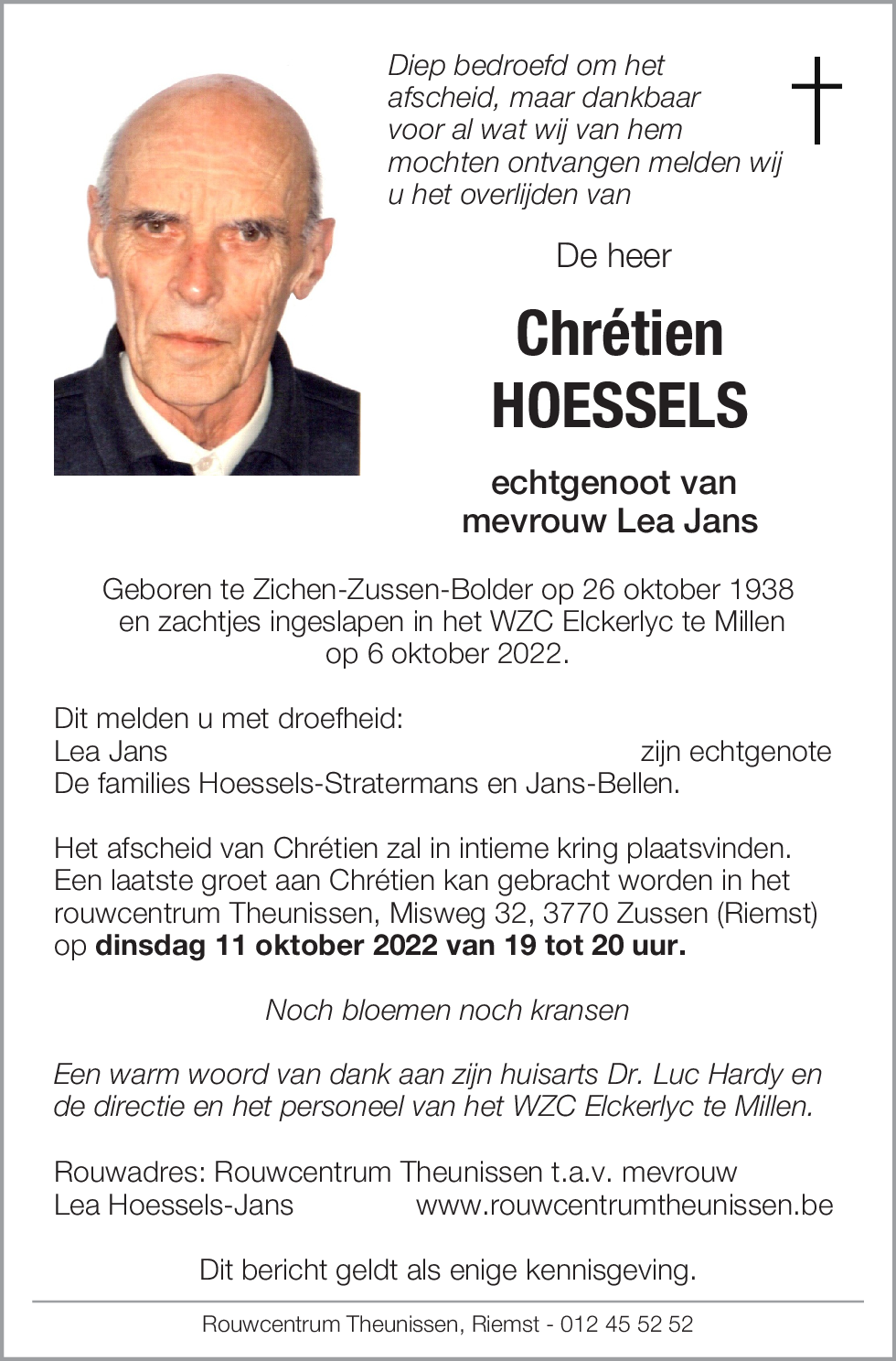 Chrétien Hoessels