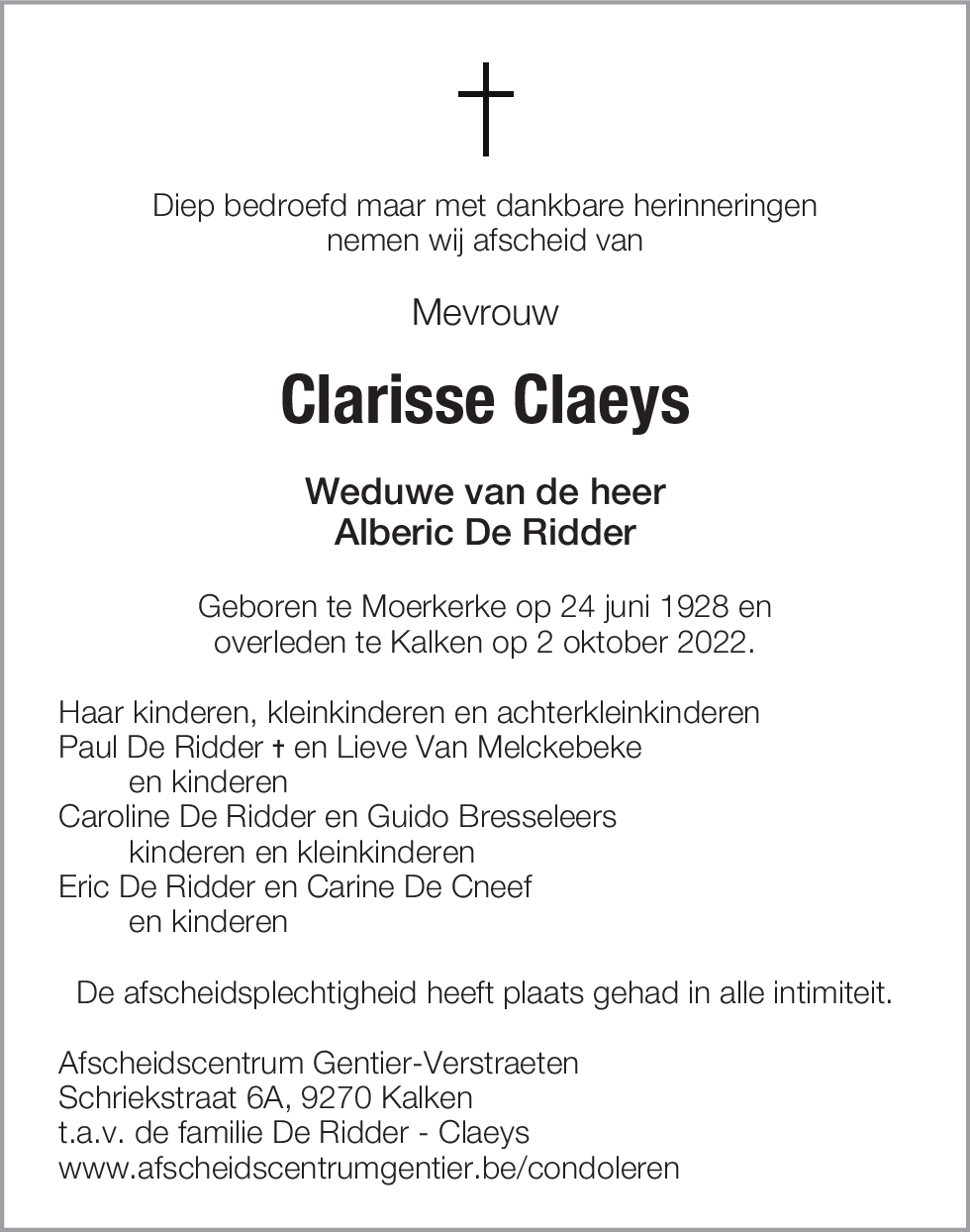Clarisse Claeys