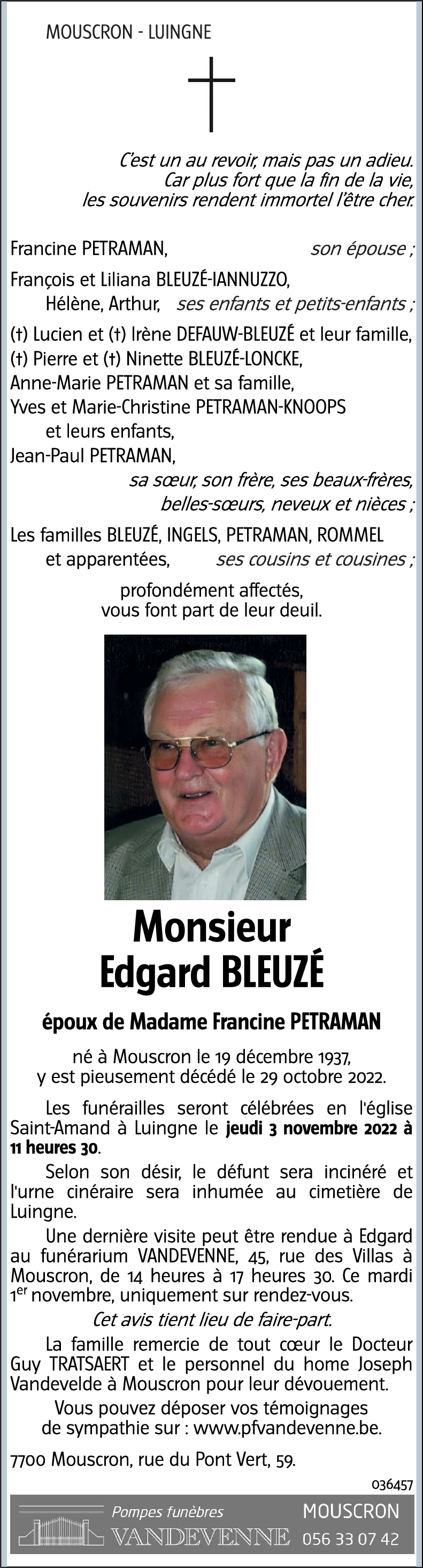 Edgard BLEUZÉ