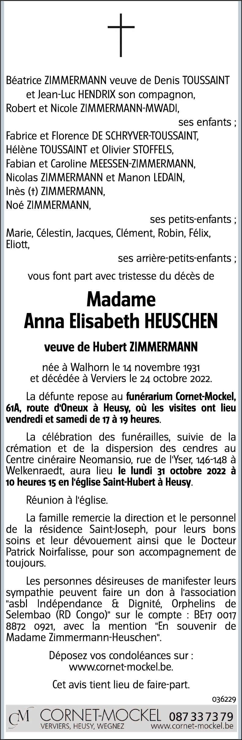 Elisabeth ZIMMERMANN-HEUSCHEN