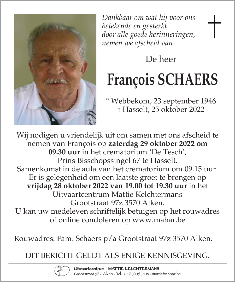 François Schaers