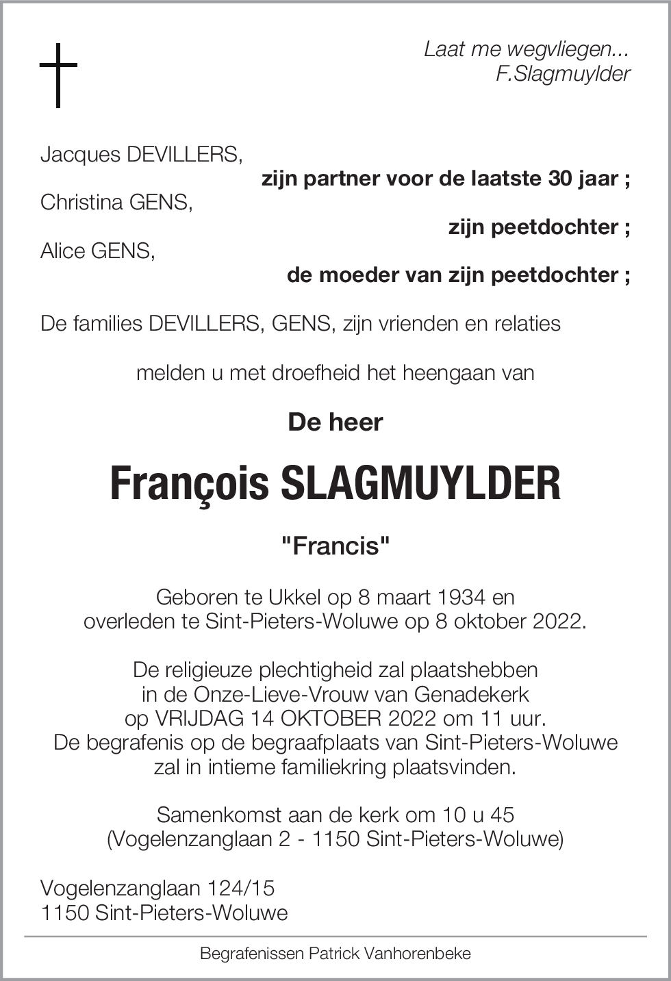 François SLAGMUYLDER
