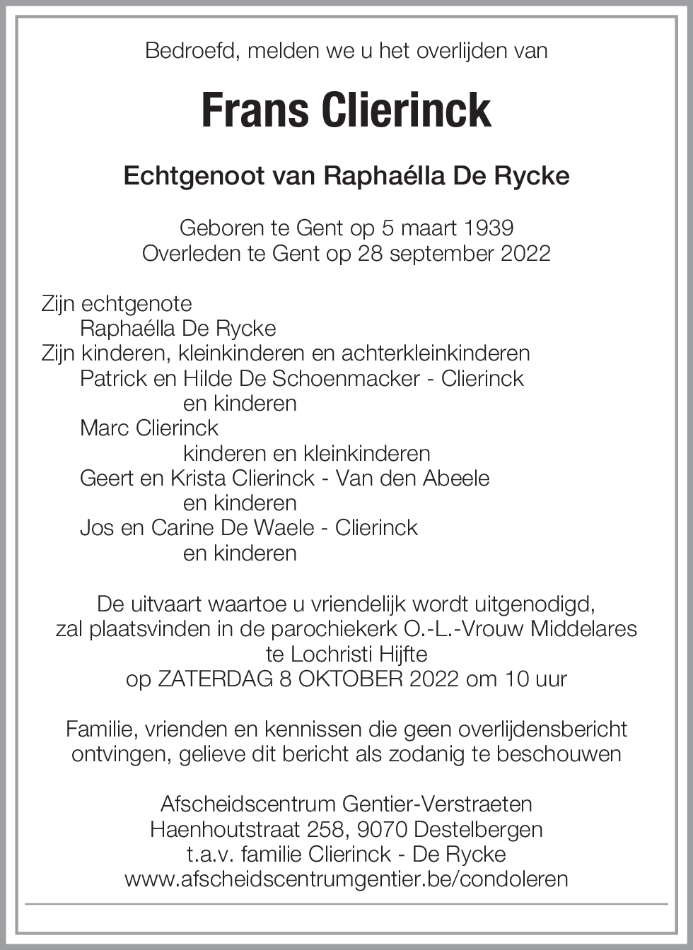 Frans Clierinck