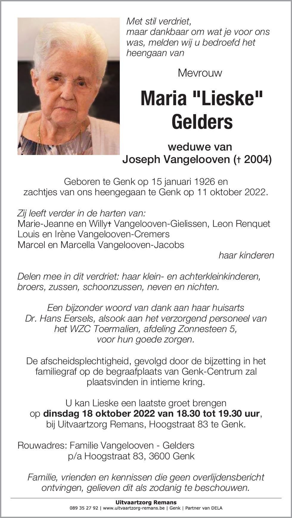 Gelders Maria