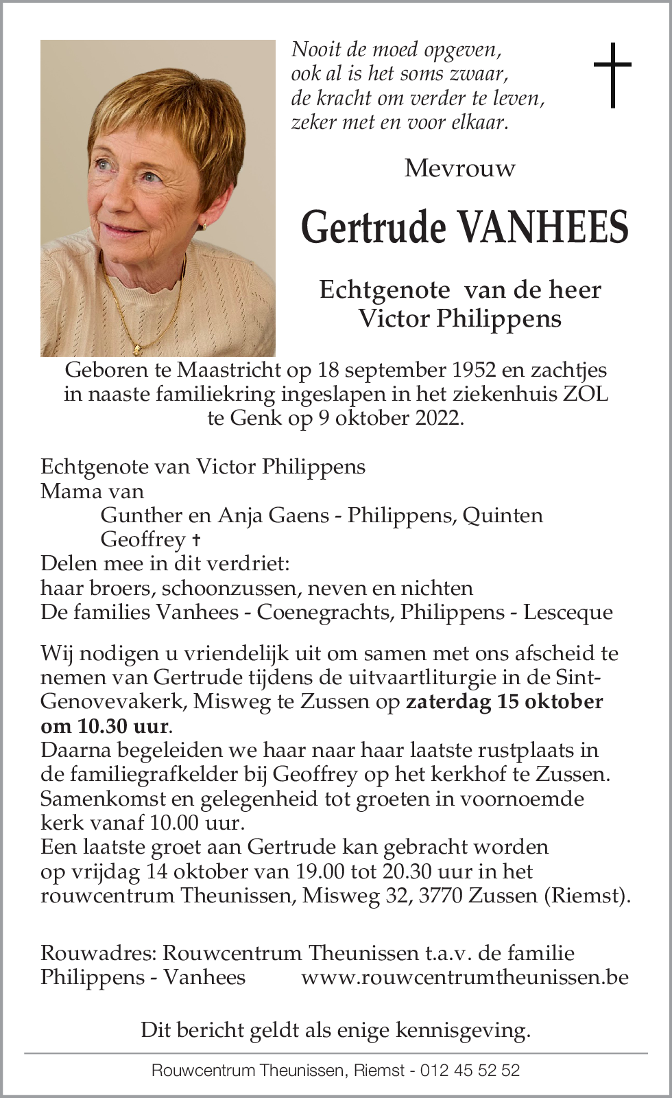 Gertrude Vanhees