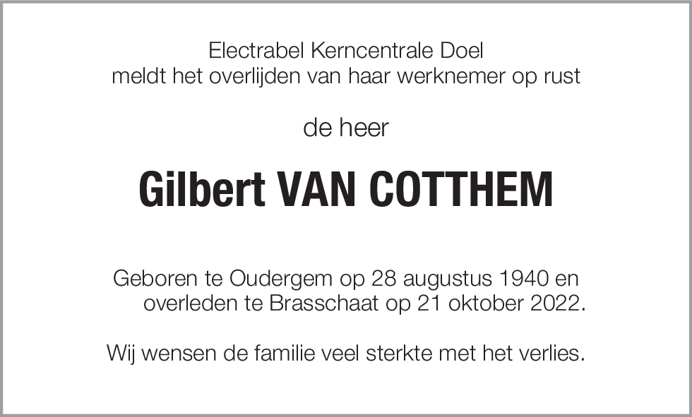 Gilbert Van Cotthem