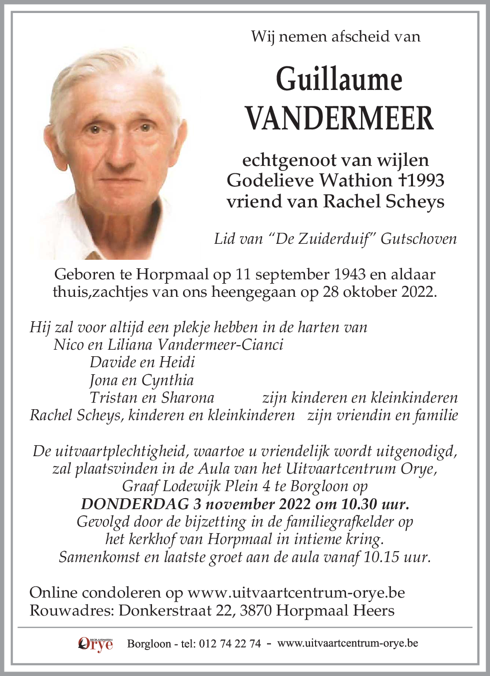 Guillaume Vandermeer