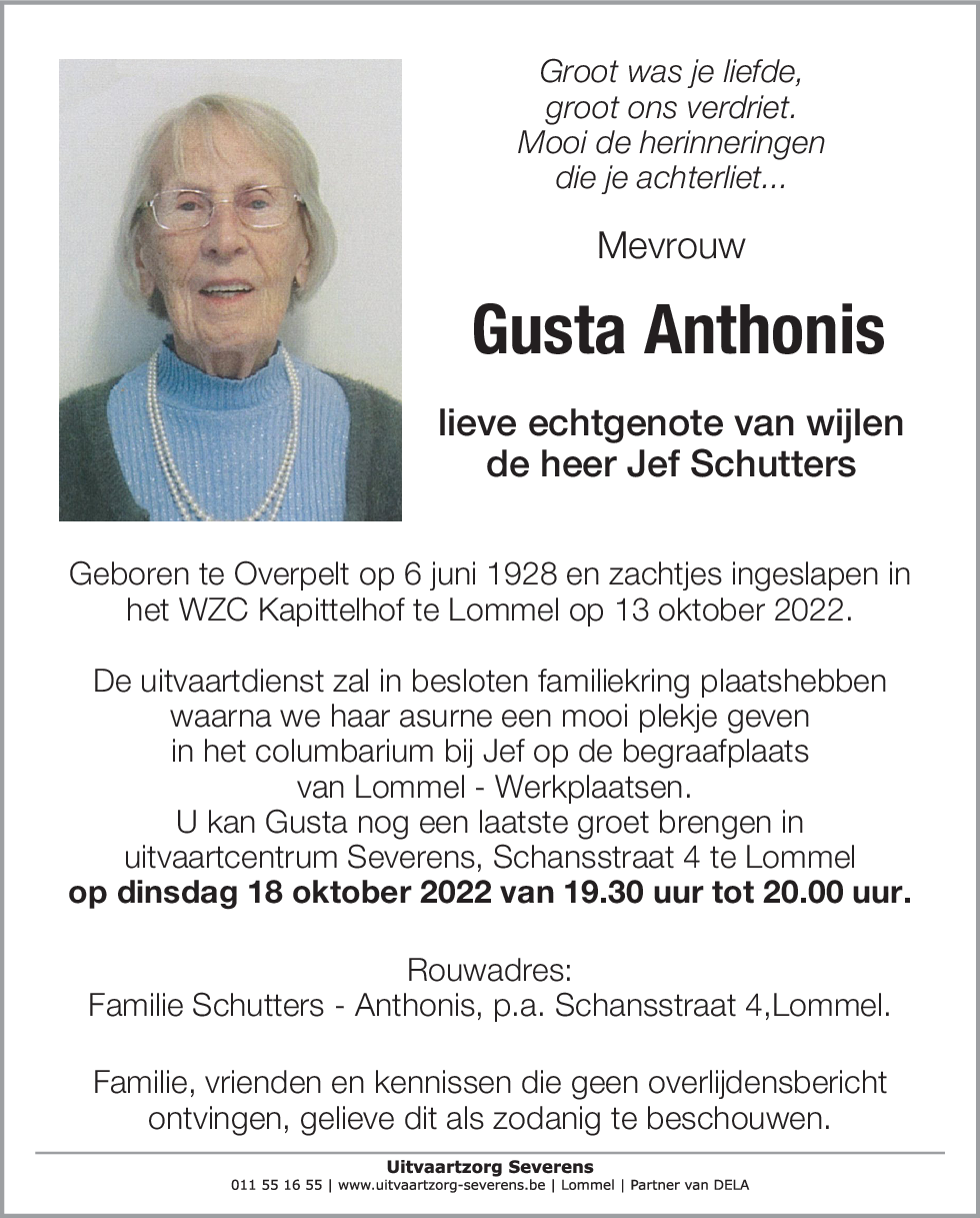 Gusta Anthonis