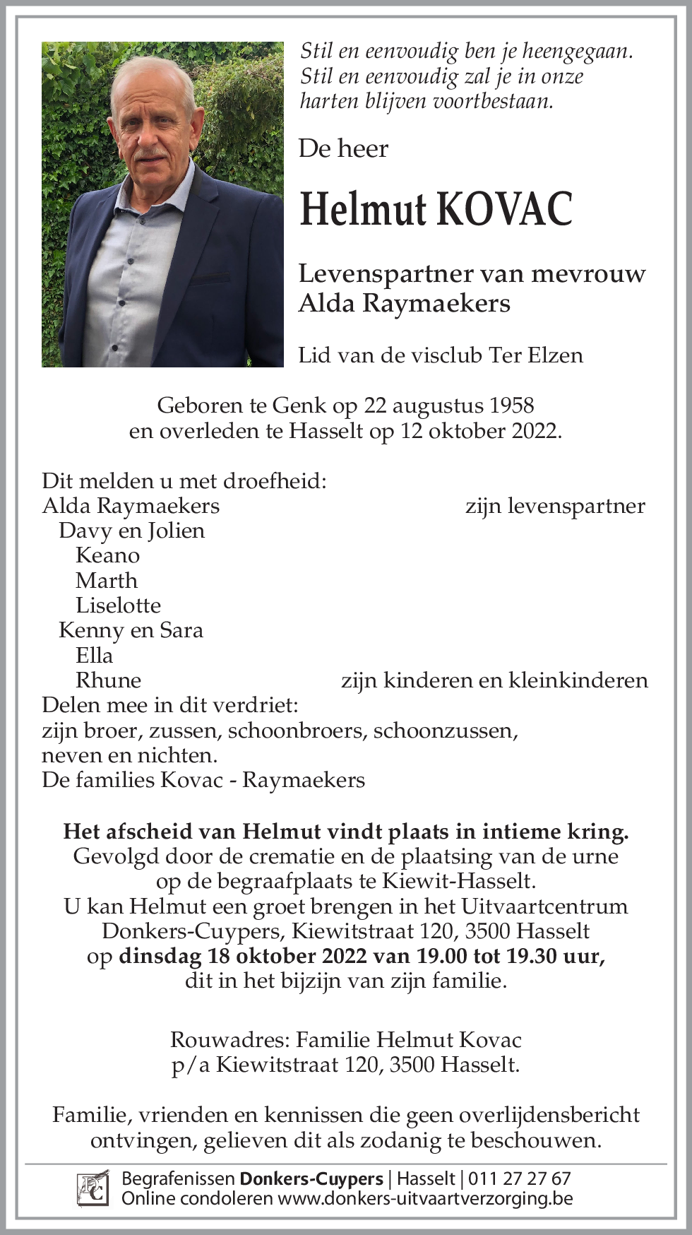 Helmut Kovac